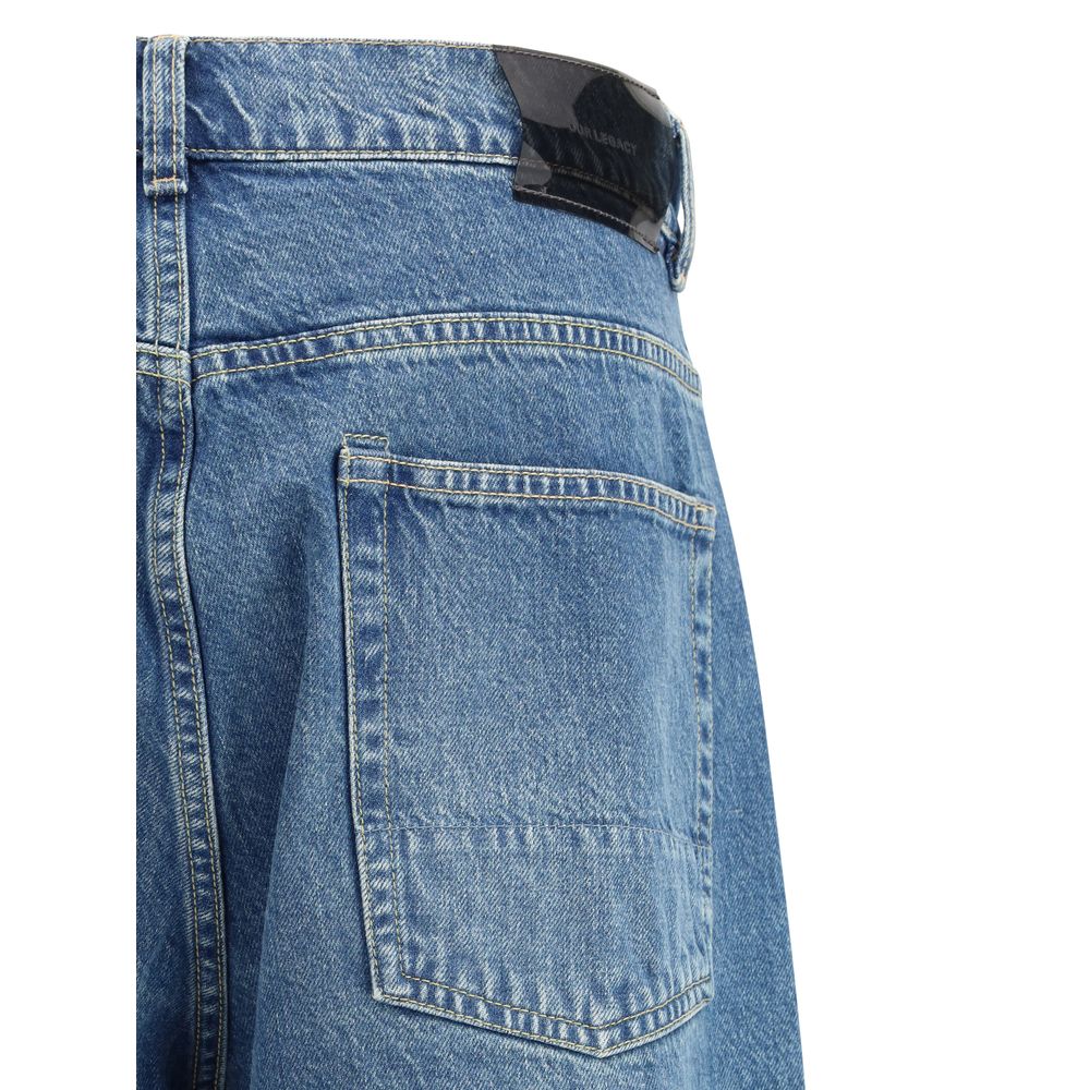 I nostri jeans affusolati in cotone blu Legacy
