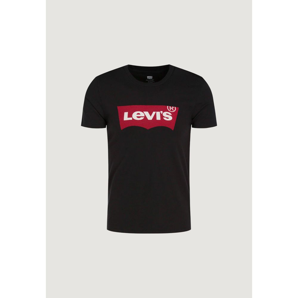 T-shirt nera in cotone Levi's