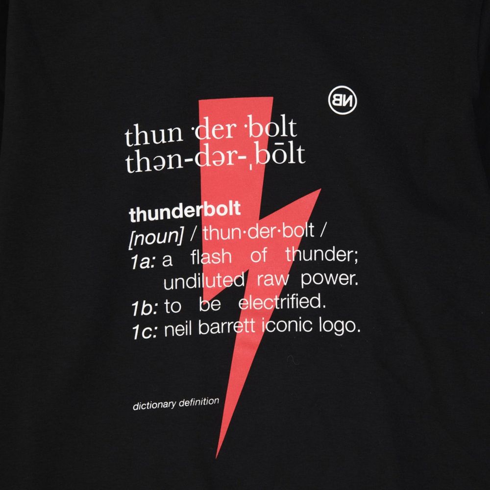 Sweat-shirt Neil Barrett en coton noir