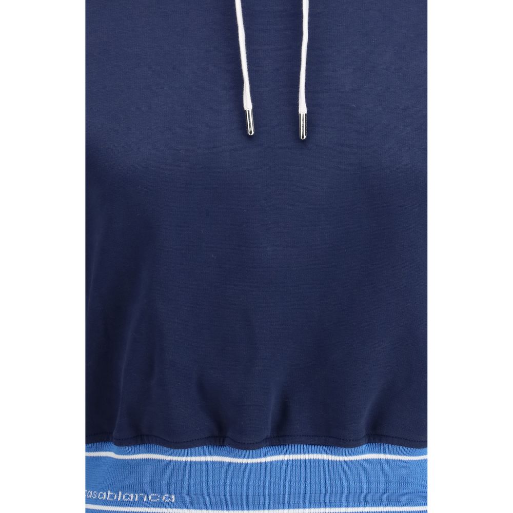 Sweat-shirt Casablanca en coton bleu