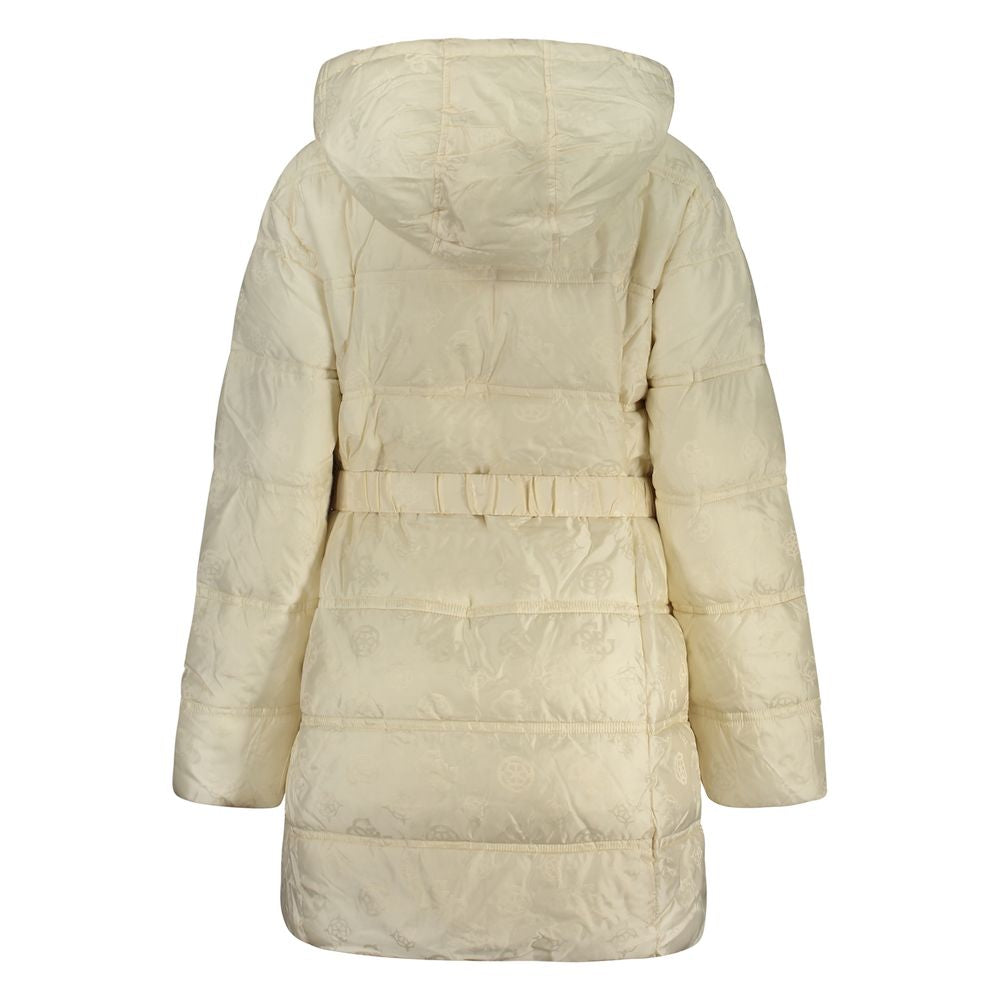 Giacca Donna in Poliammide Beige Guess Jeans