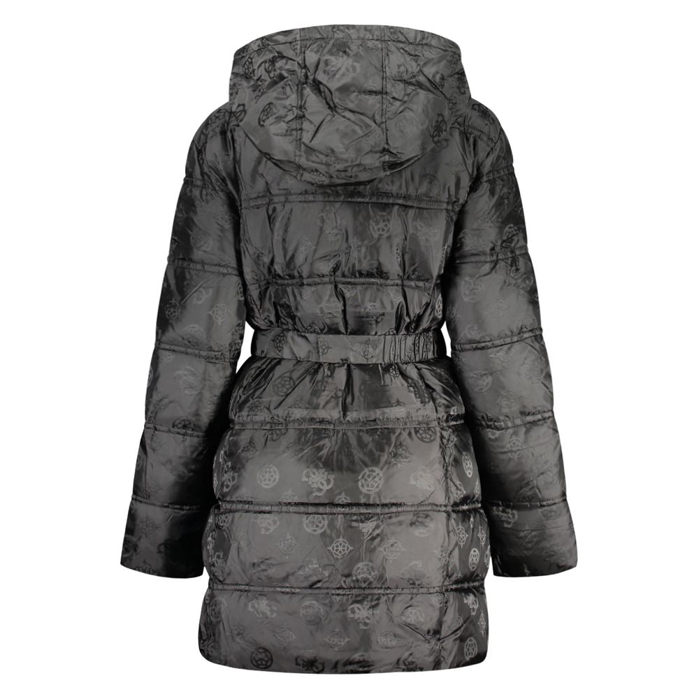 Giacca Donna Guess Jeans in Poliammide Nera
