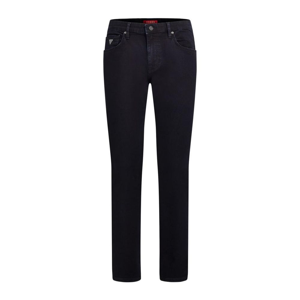 Guess Black Cotton Jeans Denim