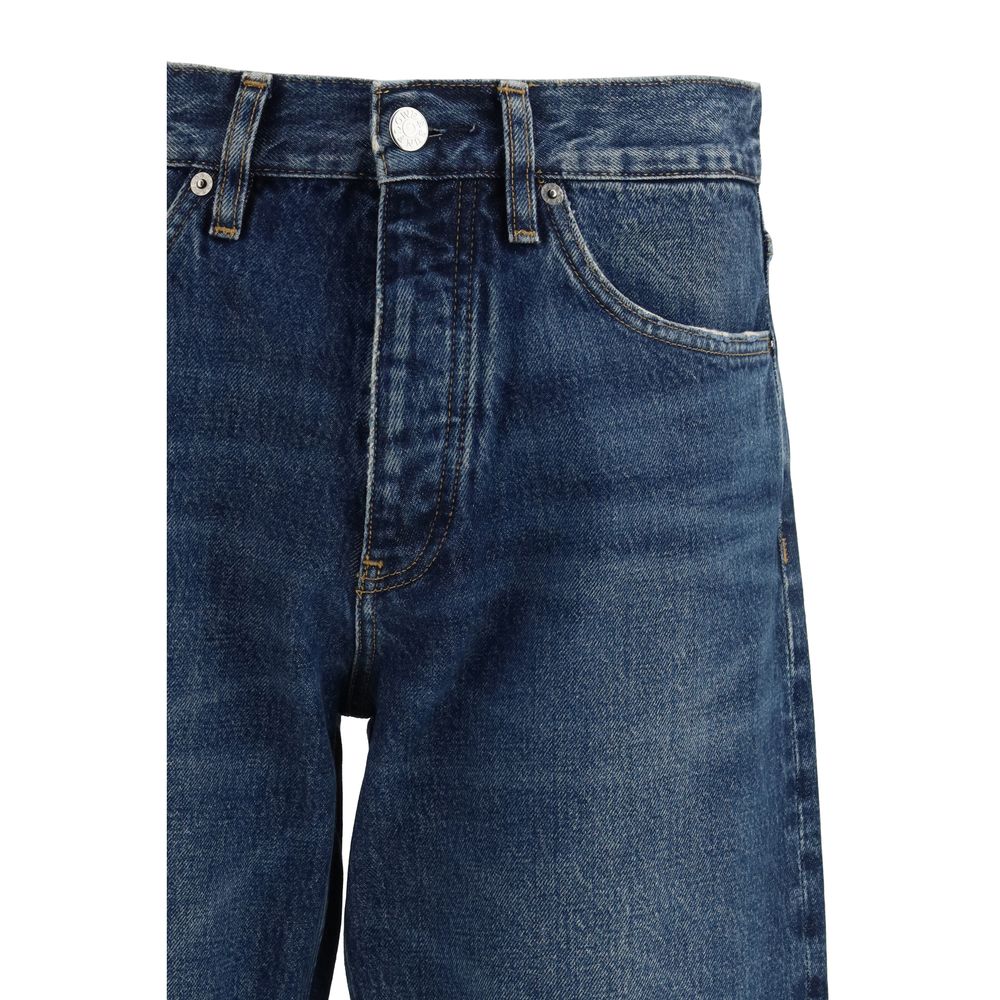 Jeans Girasole Blu in Cotone a Vestibilità Comoda