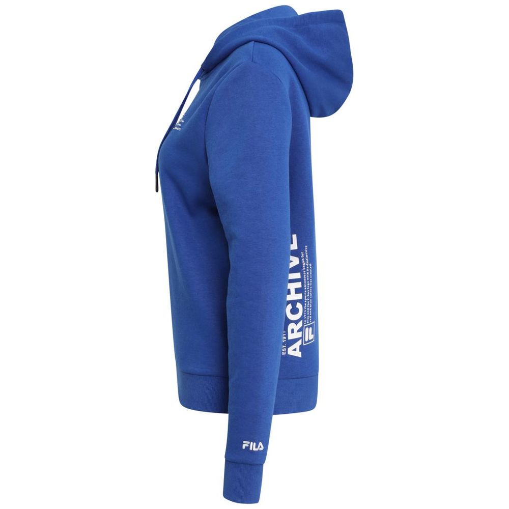 Sweat-shirt en coton bleu Fila