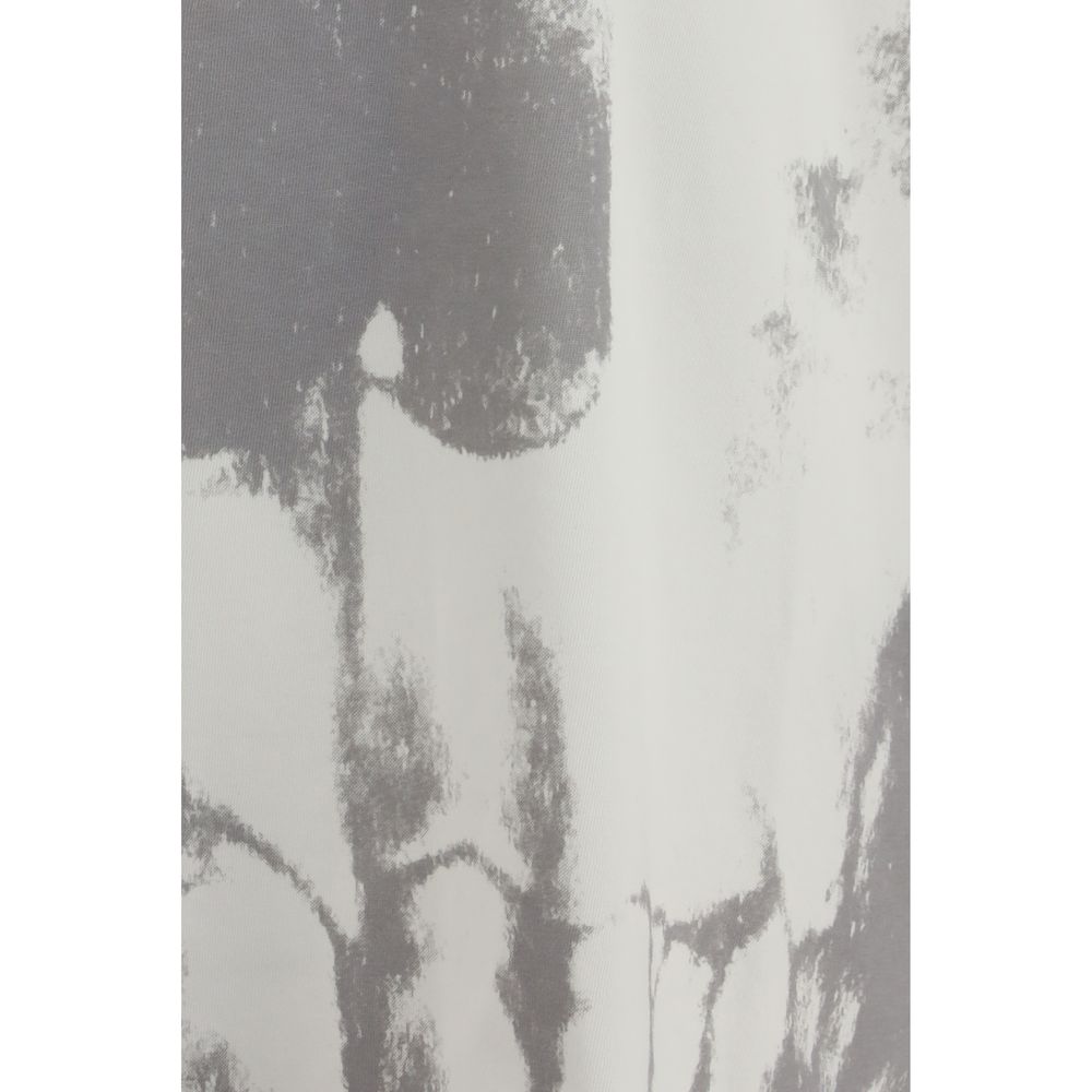 T-shirt en coton blanc Alexander McQueen