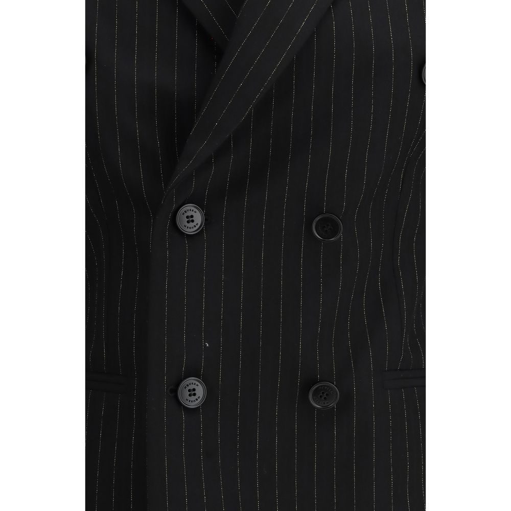 Blazer Alexander McQueen en laine noire