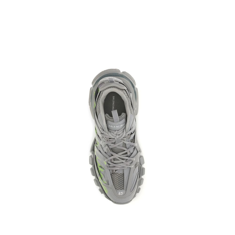 Baskets de sport Balenciaga grises en polyester