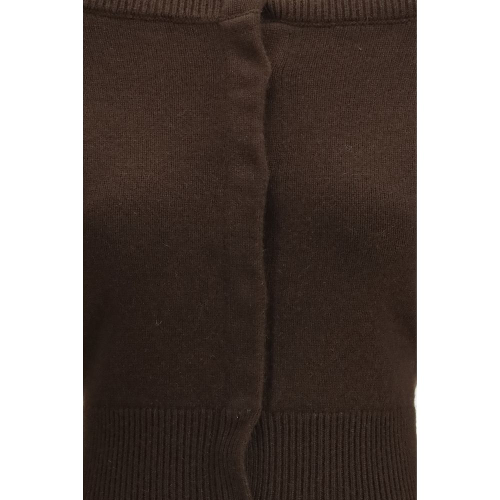 Cardigan Marrone in Cashmere Tom Ford