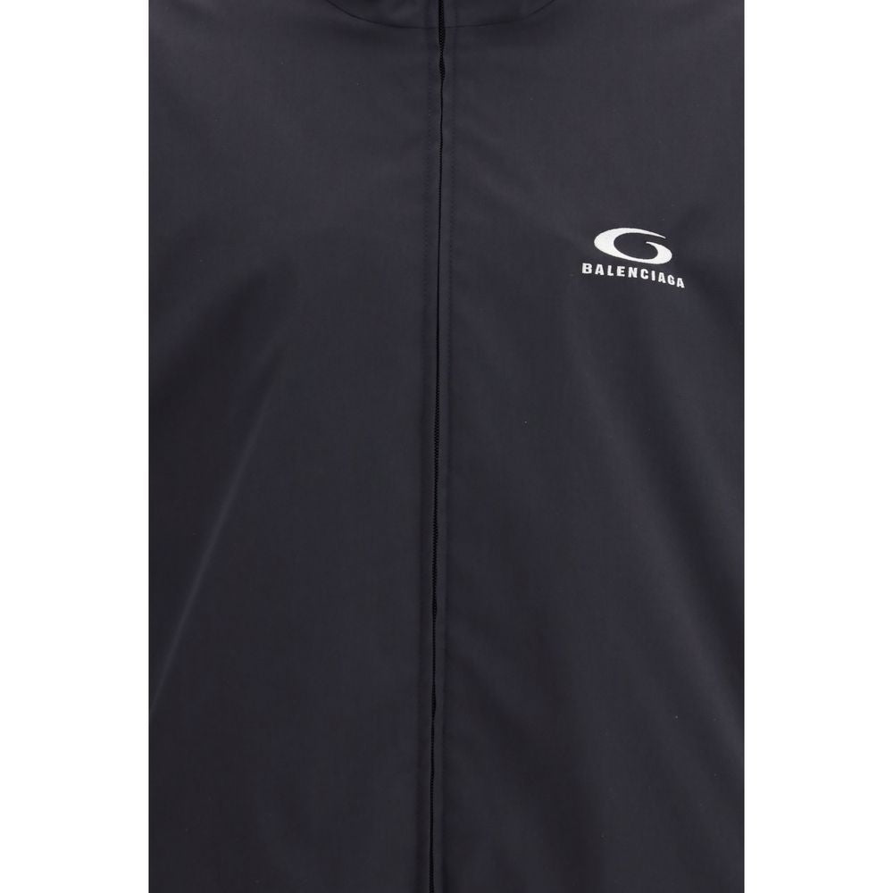 Veste en polyester Balenciaga noire