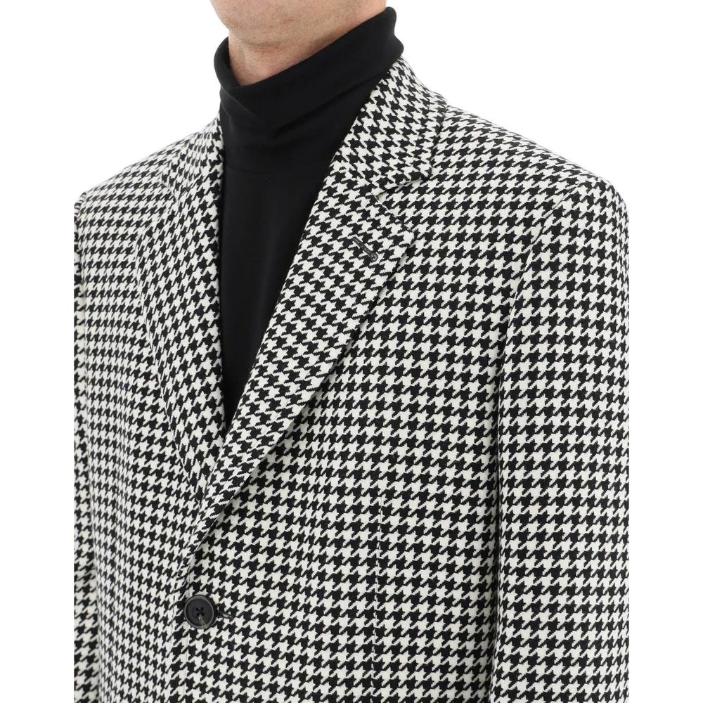 Alexander McQueen Cappotto in Lana Nero