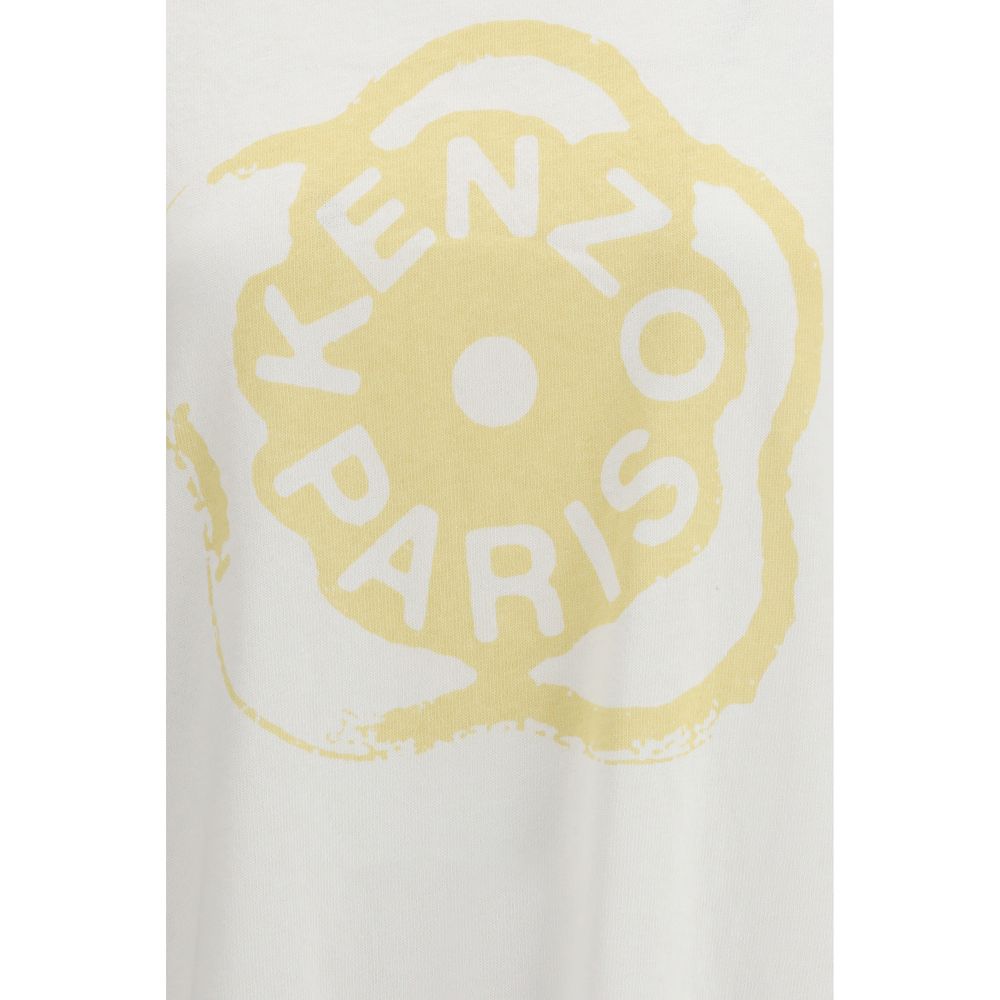 T-shirt bianca in cotone Kenzo