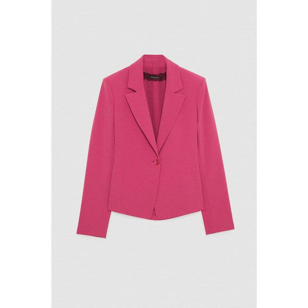 Patrizia Pepe fuxia Polyester Blazer
