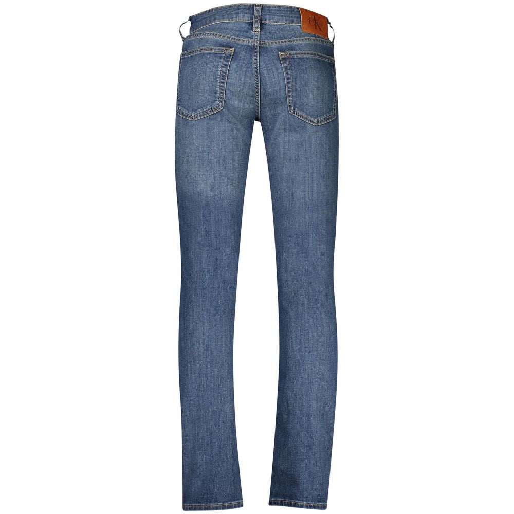 Jean Calvin Klein bleu en coton pour homme