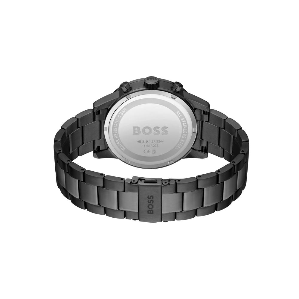 Montre habillée Hugo Boss en acier inoxydable gris