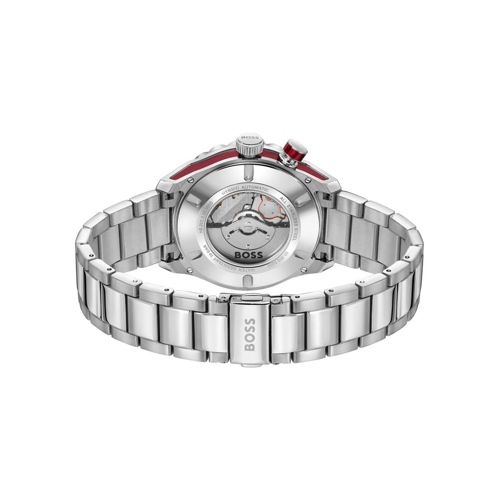 Montre habillée Hugo Boss en acier inoxydable gris