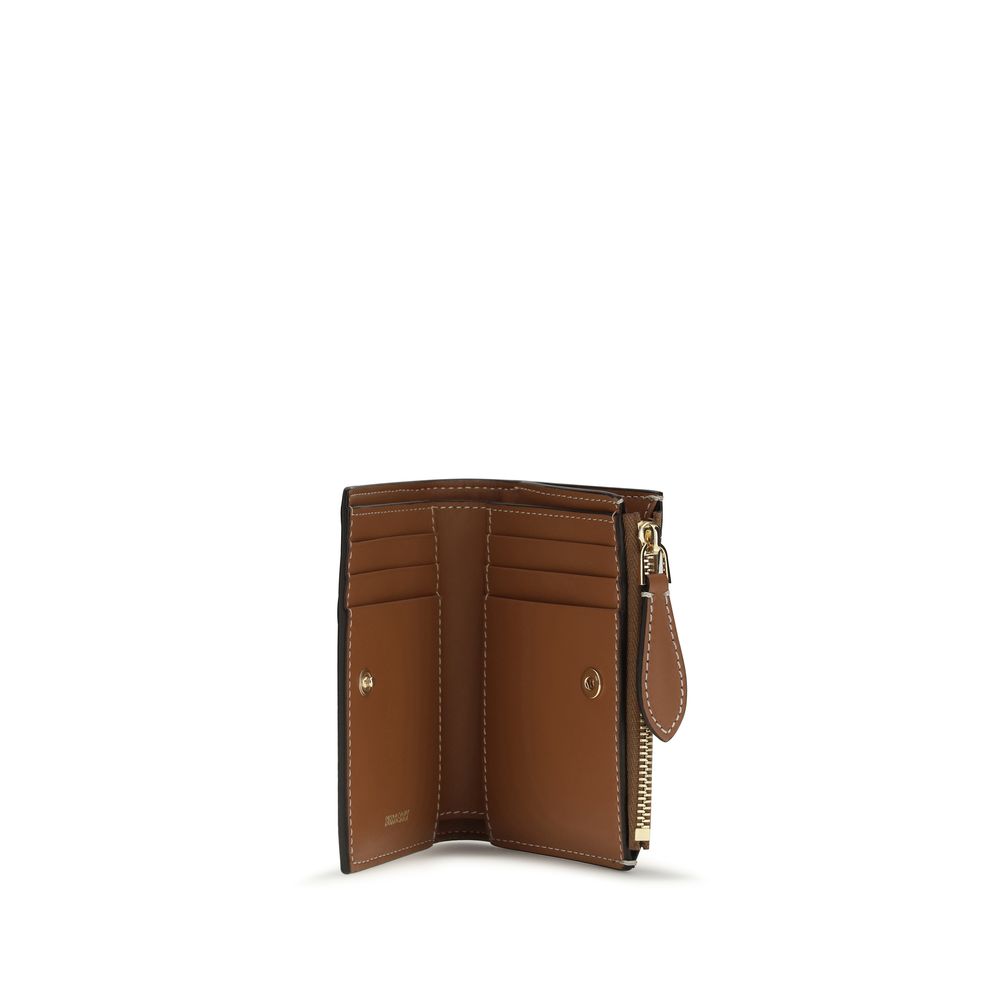 Portafoglio Burberry in polietilene beige
