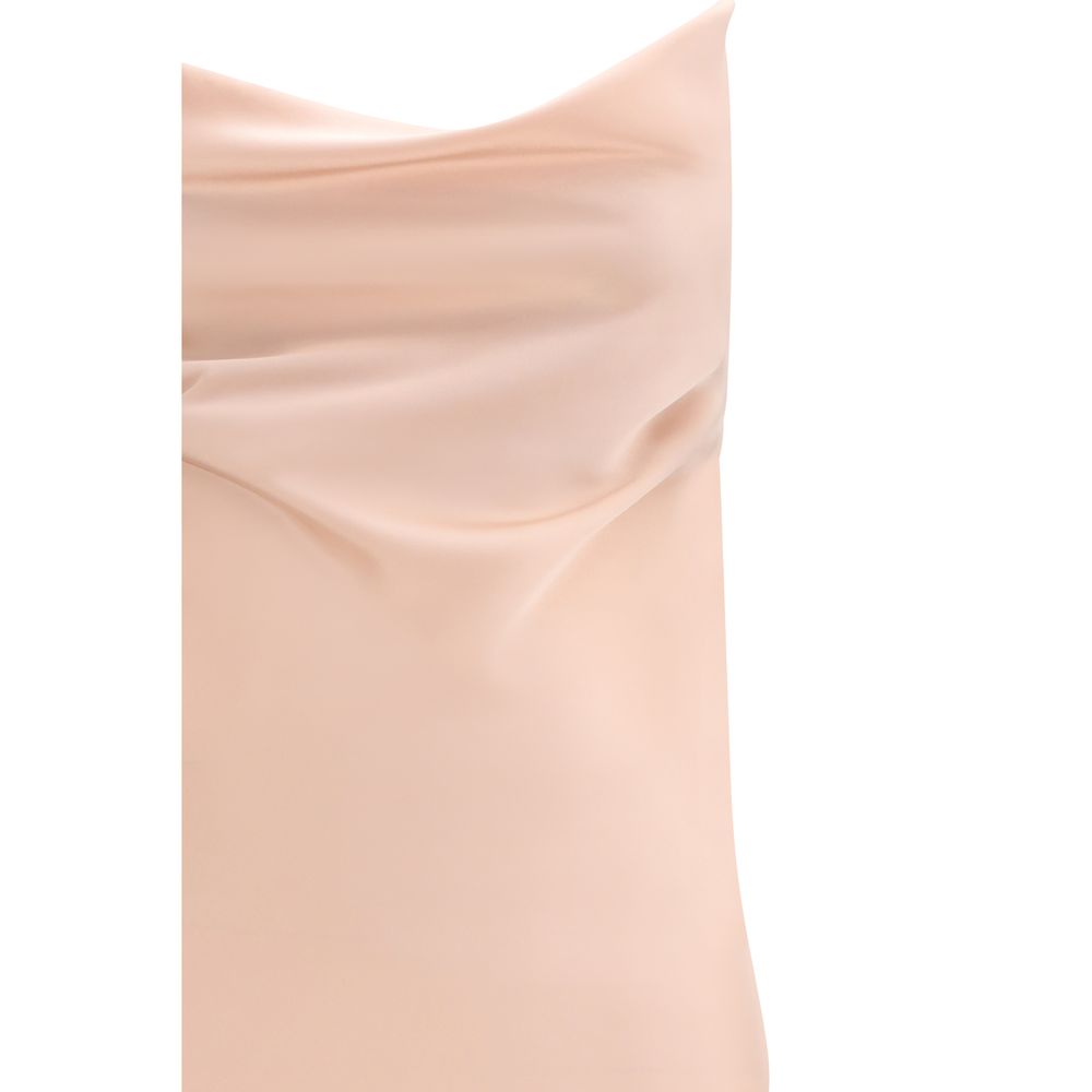 Robe décontractée en marabout multicolore PINKO