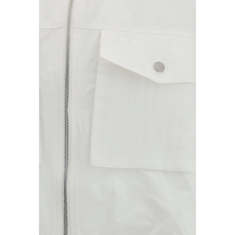 Veste shell en polyester blanc PINKO