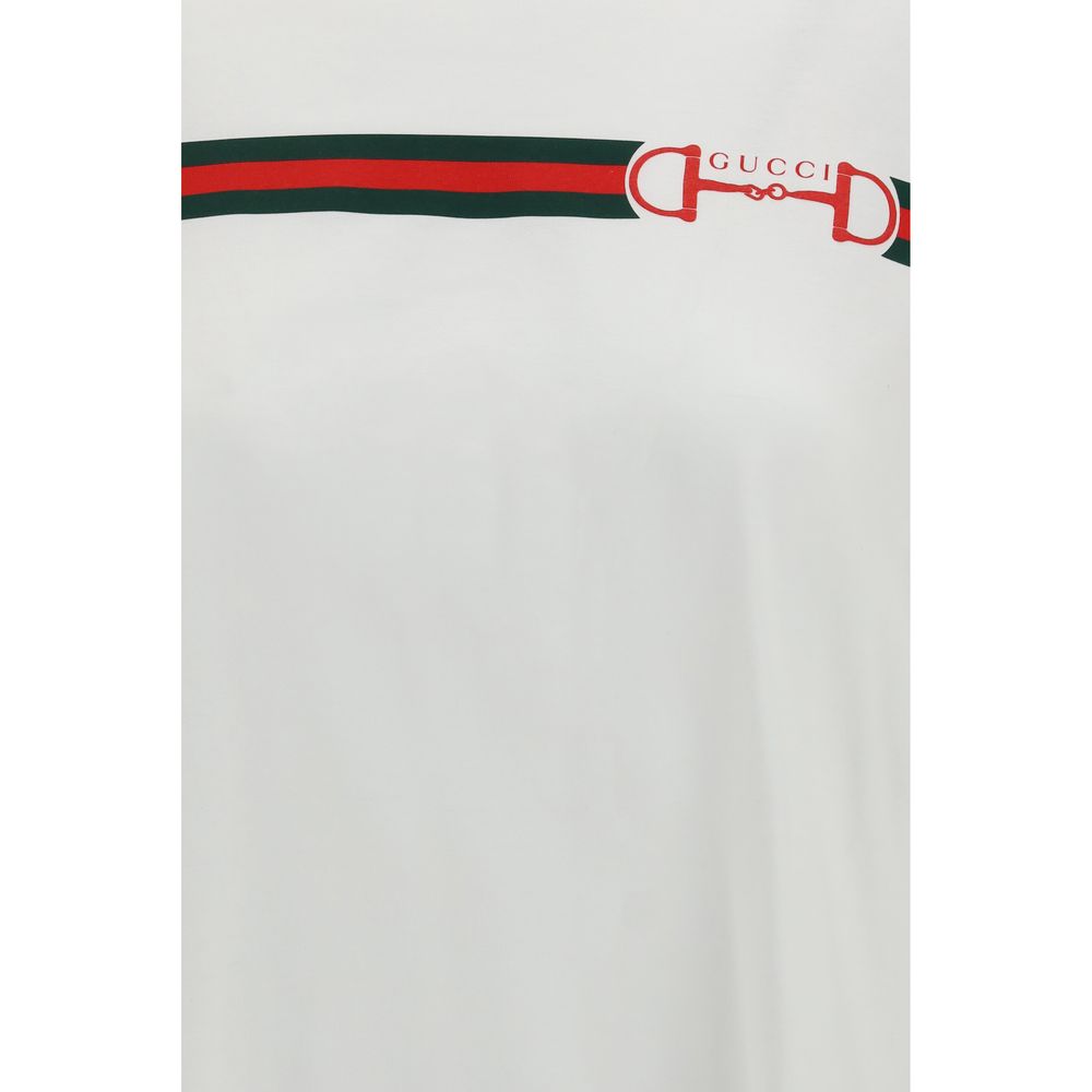 T-shirt Gucci in cotone bianco
