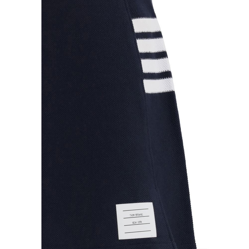 Minigonna in cotone blu Thom Browne