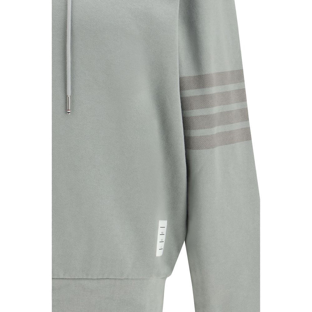Felpa Thom Browne in Cotone Grigio