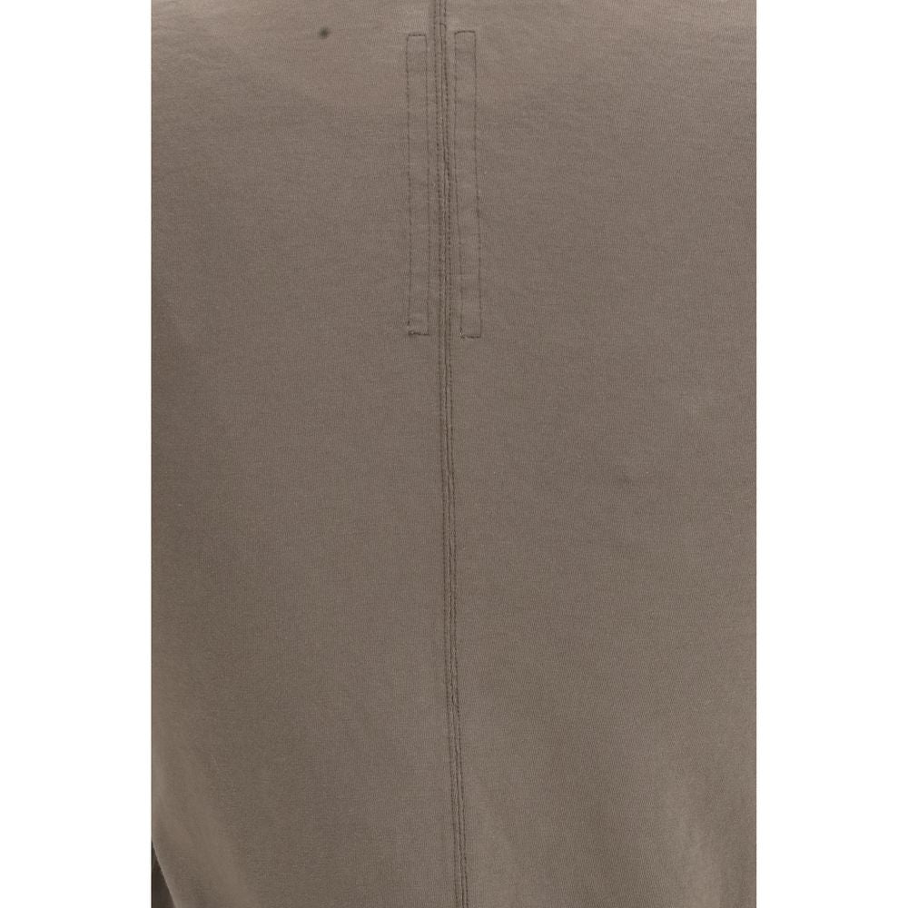 T-shirt Rick Owens in cotone marrone