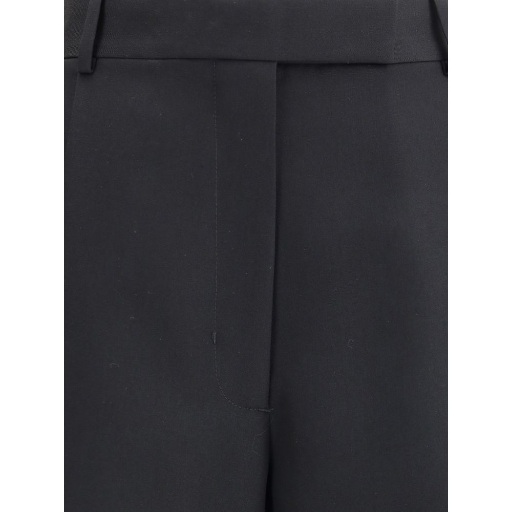 Pantaloni Tom Ford Black Wool Oves Aries