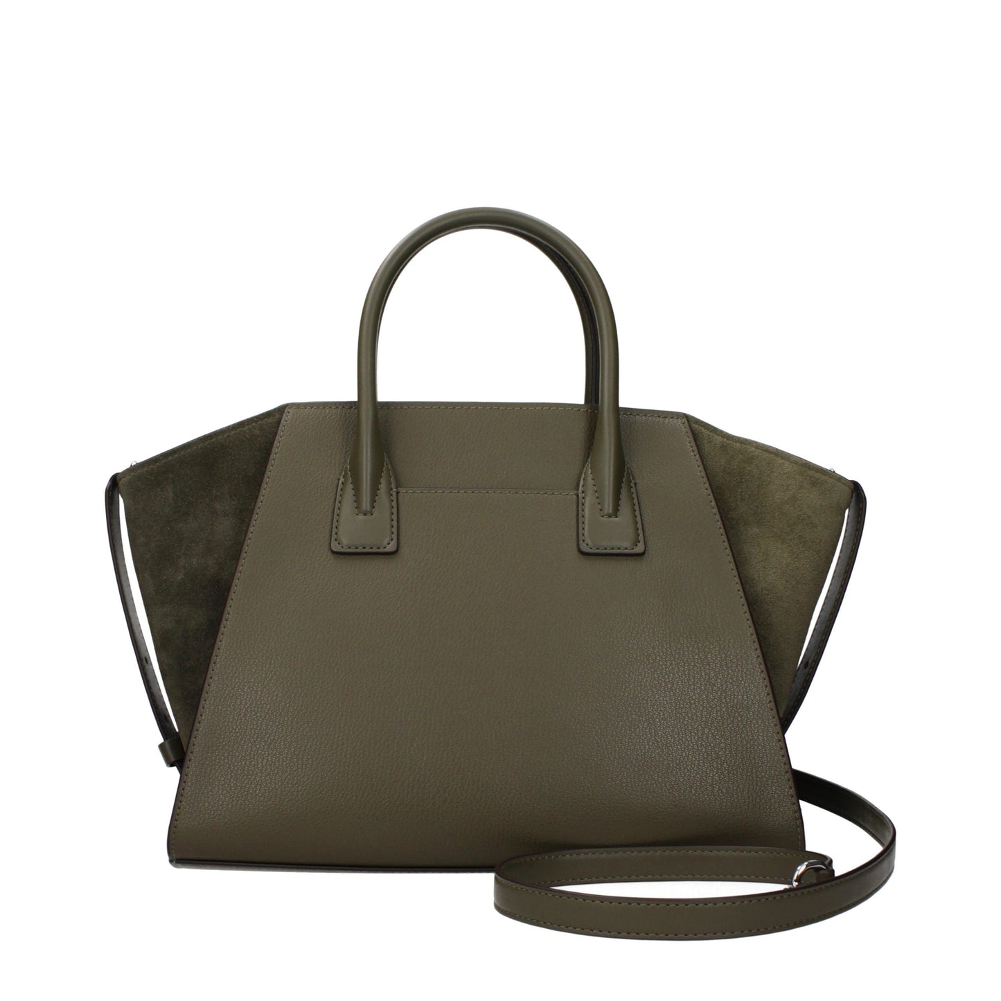 Borsa a mano Michael Kors in pelle verde