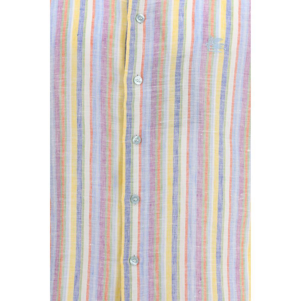Camicia in lino fantasia Etro