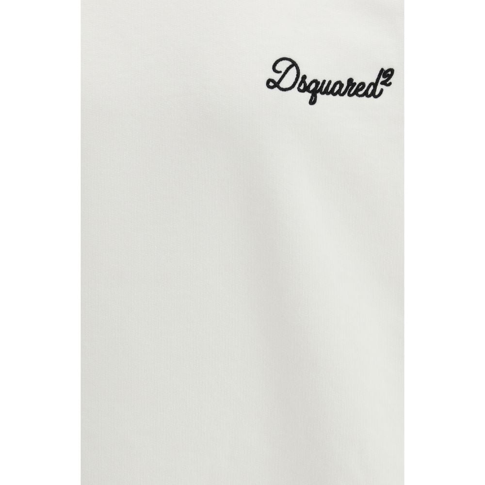 Felpa Dsquared² in cotone bianco