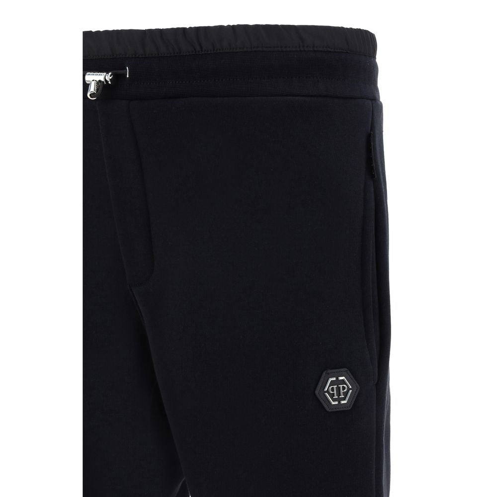 Pantalon de jogging Philipp Plein en coton noir (Pantalon d'entraînement)