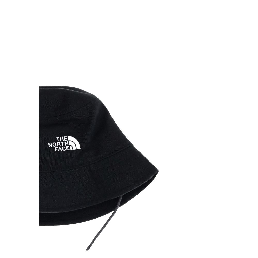 Cappello a secchiello The North Face in cotone nero