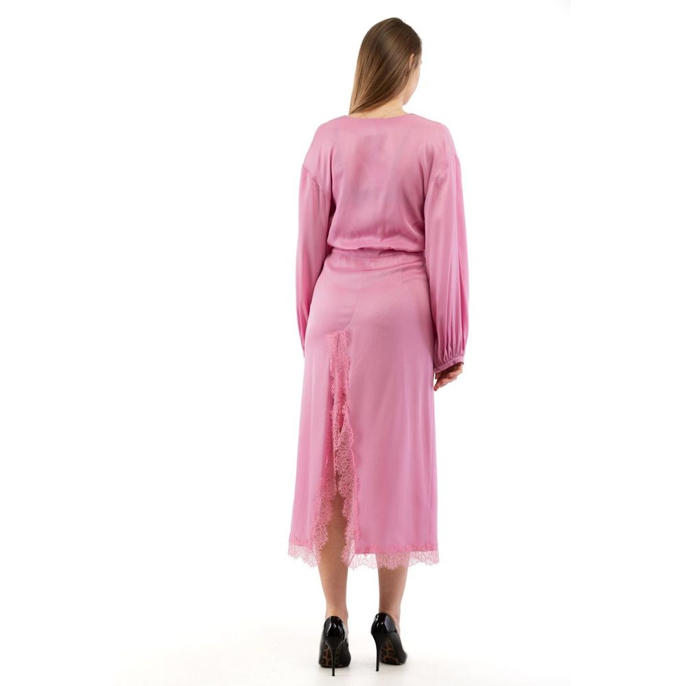 Robe décontractée en marabout multicolore Moschino