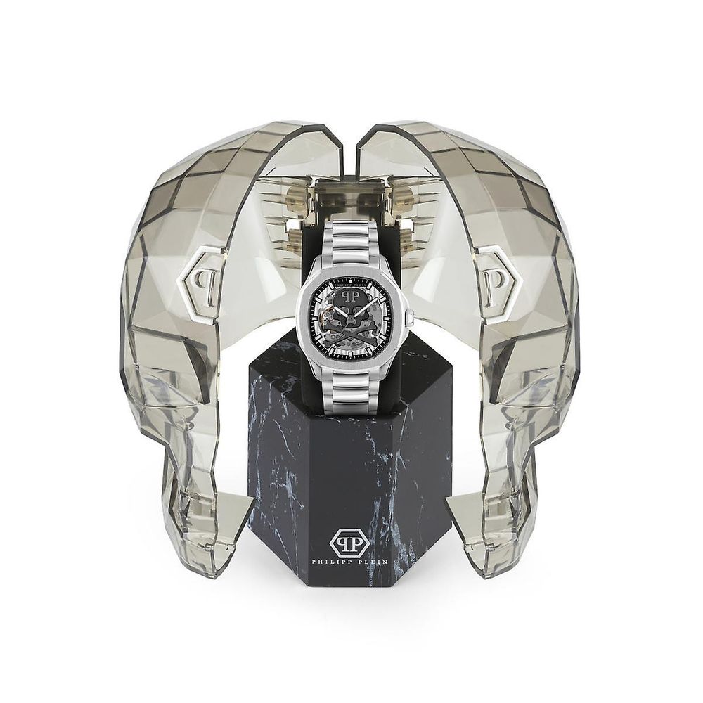 Orologio elegante Philipp Plein in acciaio inossidabile grigio