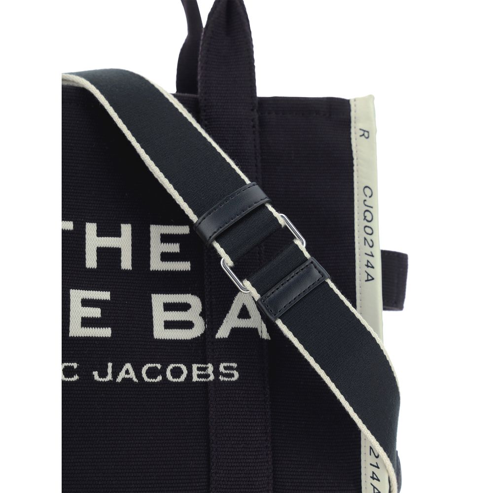 Sac à main en coton noir Marc Jacobs