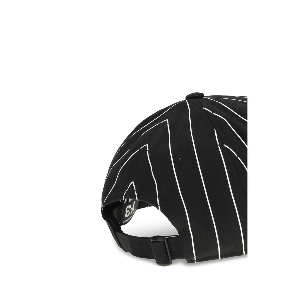Cappellino Y-3 in poliestere nero