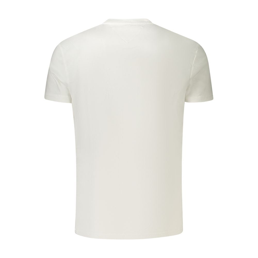 T-shirt Tommy Hilfiger blanc en coton pour homme