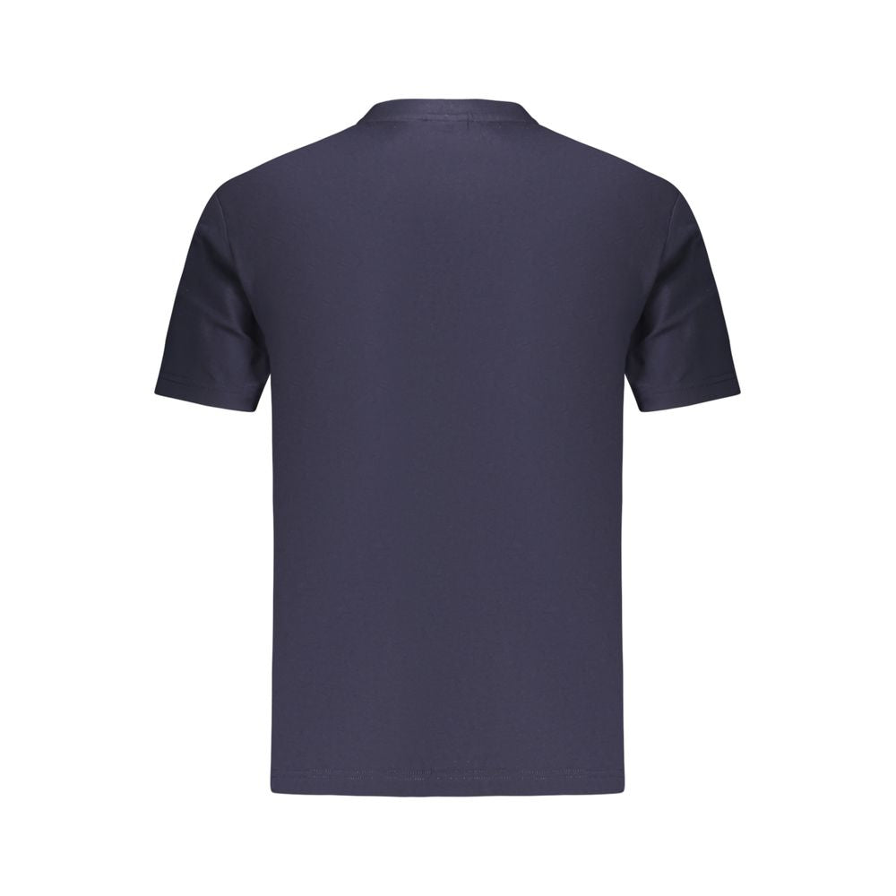 T-shirt da uomo in cotone blu Napapijri