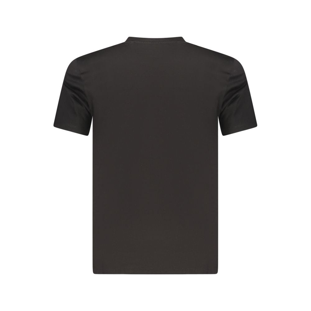 T-shirt homme en coton bio noir Guess Jeans