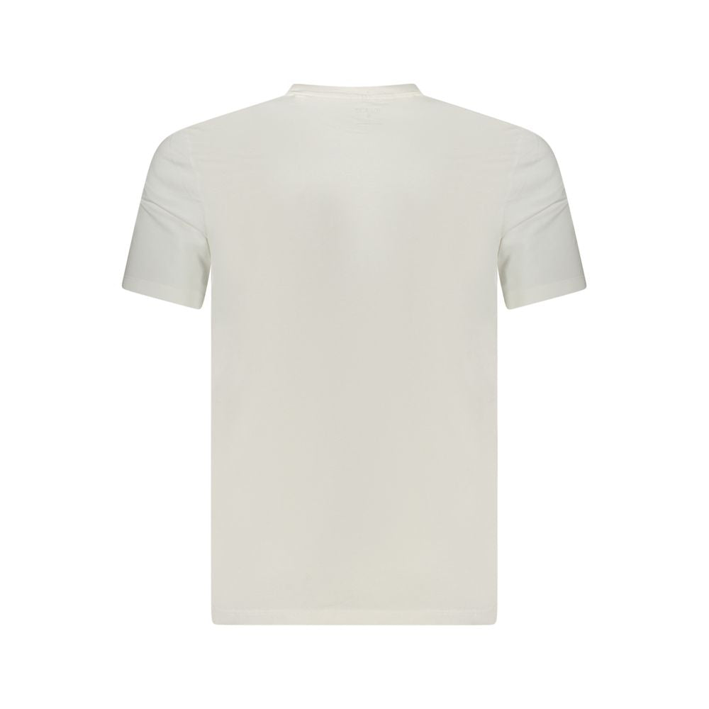T-shirt Guess blanc en coton pour homme