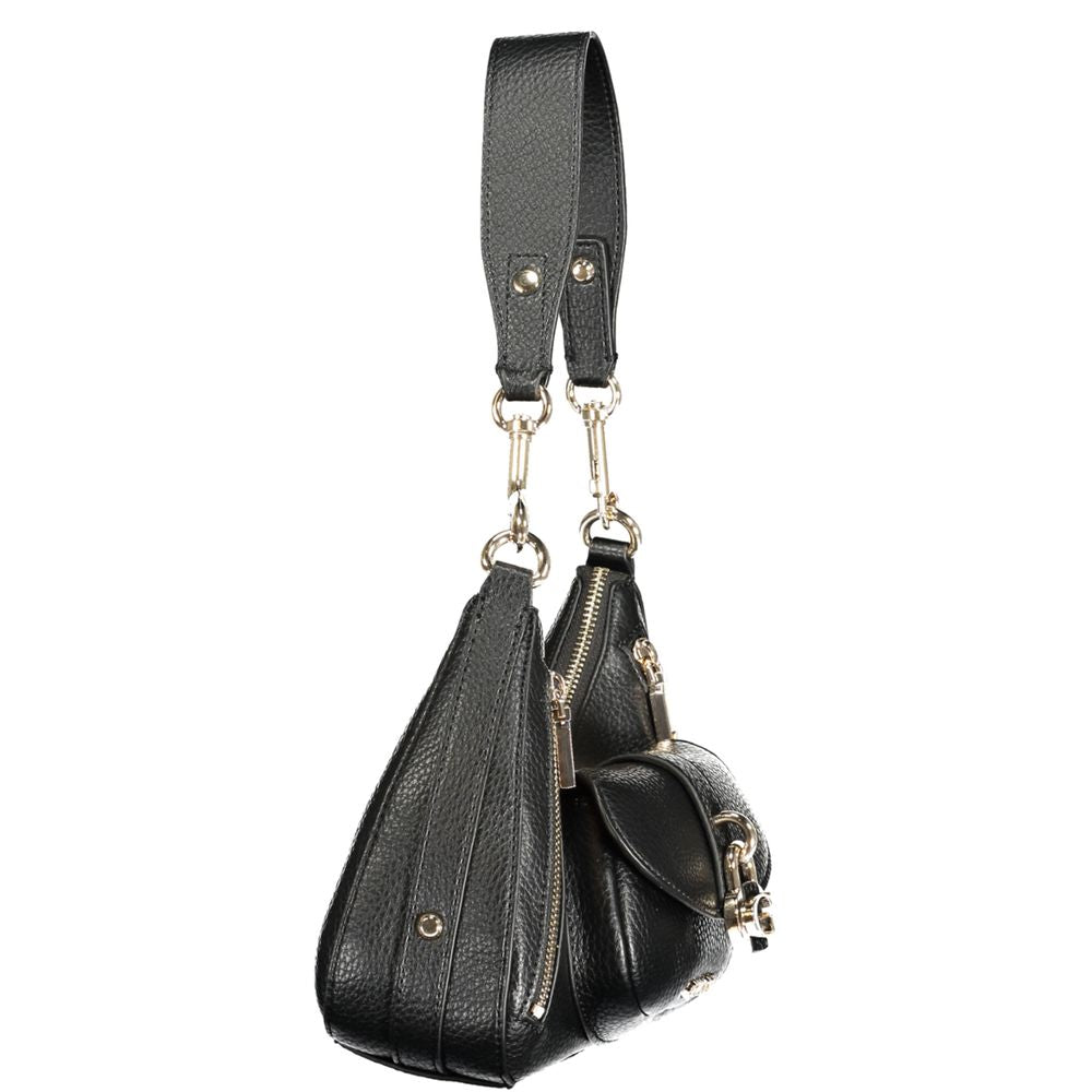 Borsa a mano da donna Guess Jeans in poliuretano nero