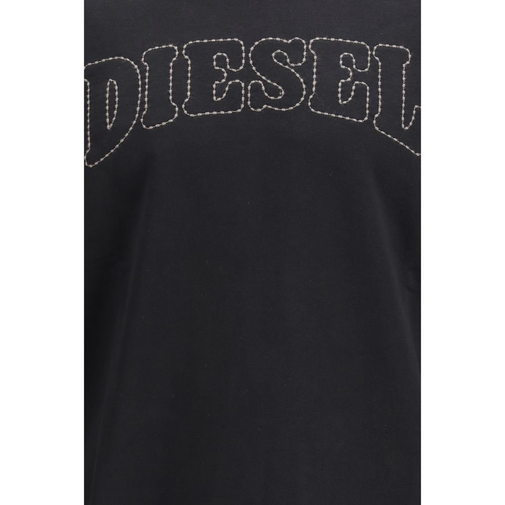 Sweat-shirt Diesel en coton noir