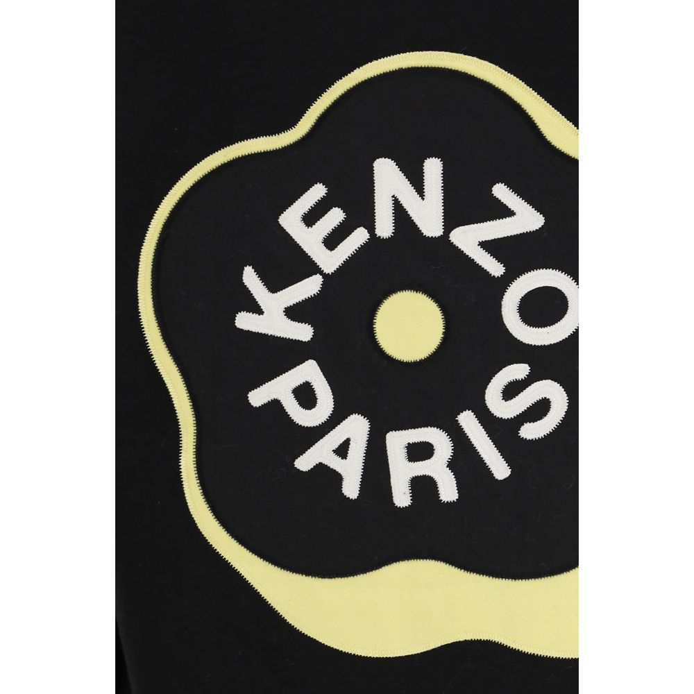 T-Shirt Nera in Cotone Kenzo