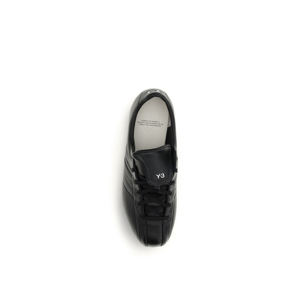 Sneakers Y-3 nere in pelle di vitello Bos Taurus