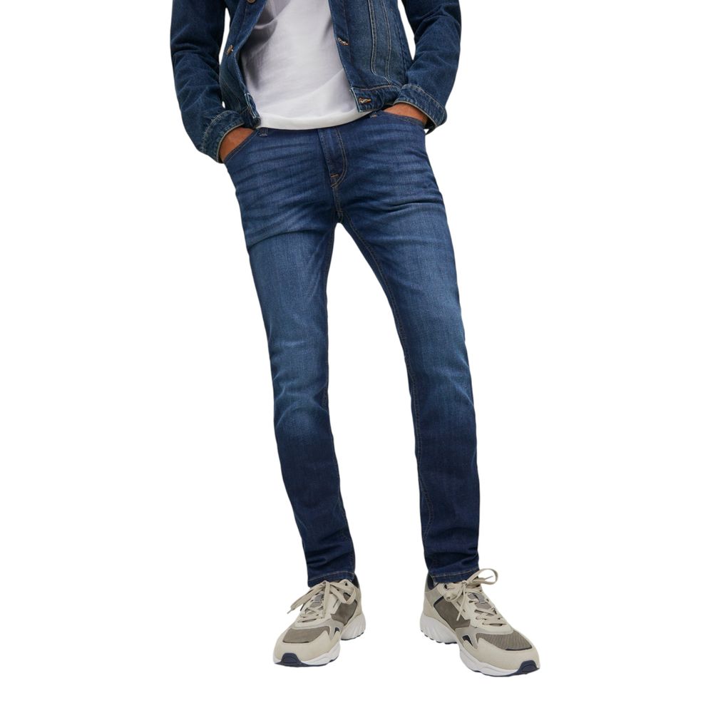 Jack Jones Jean slim en coton bleu