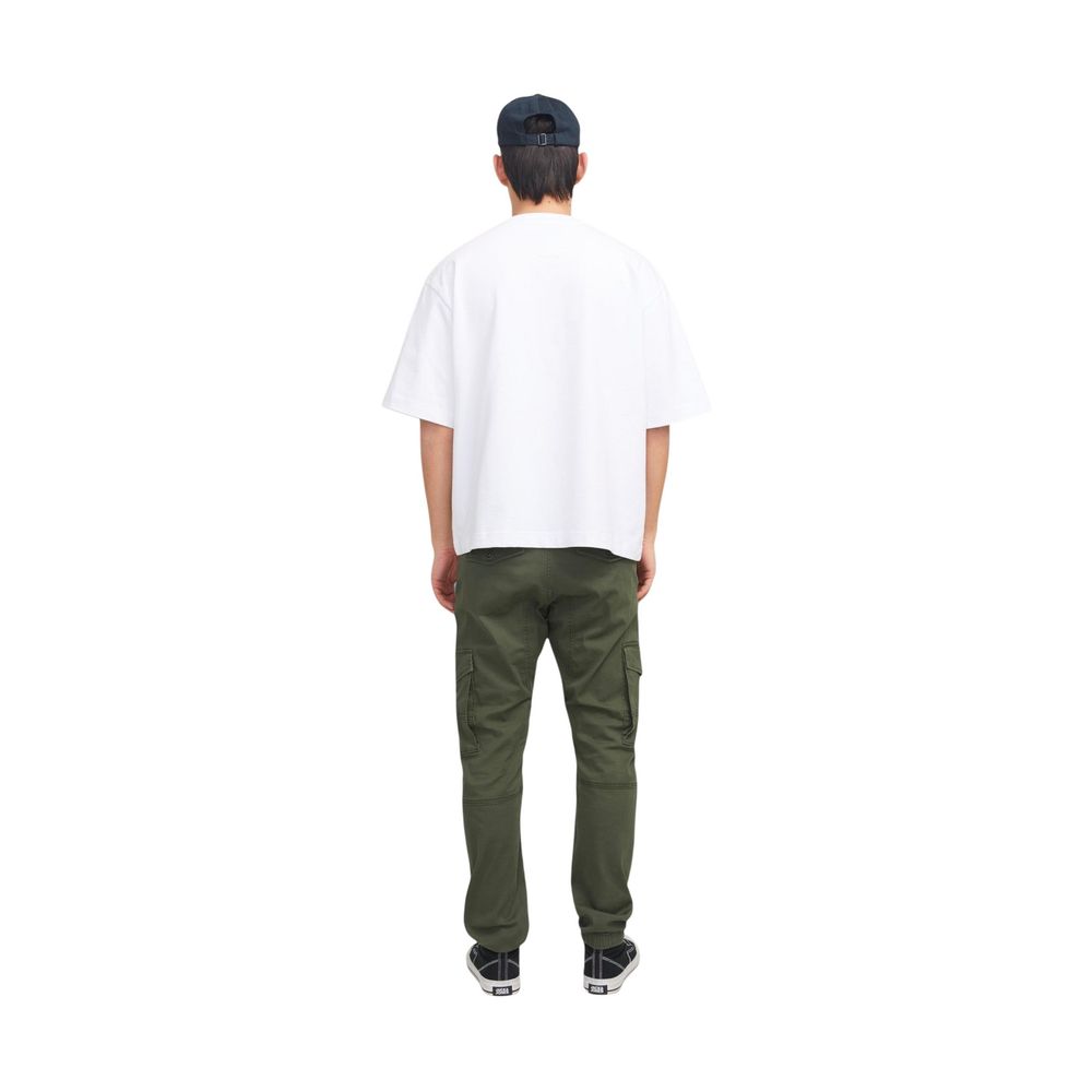Jack Jones Pantaloni slim in cotone verde