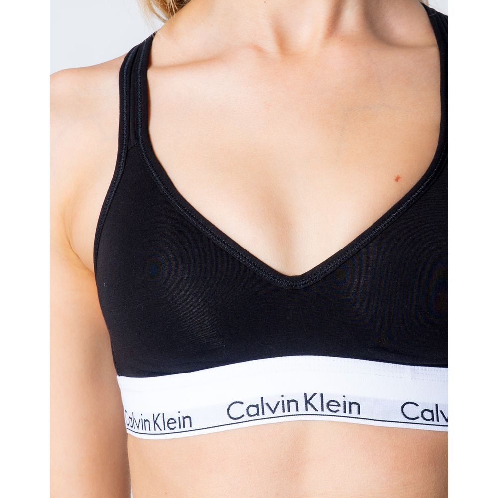 Reggiseno in poliestere nero Calvin Klein Underwear
