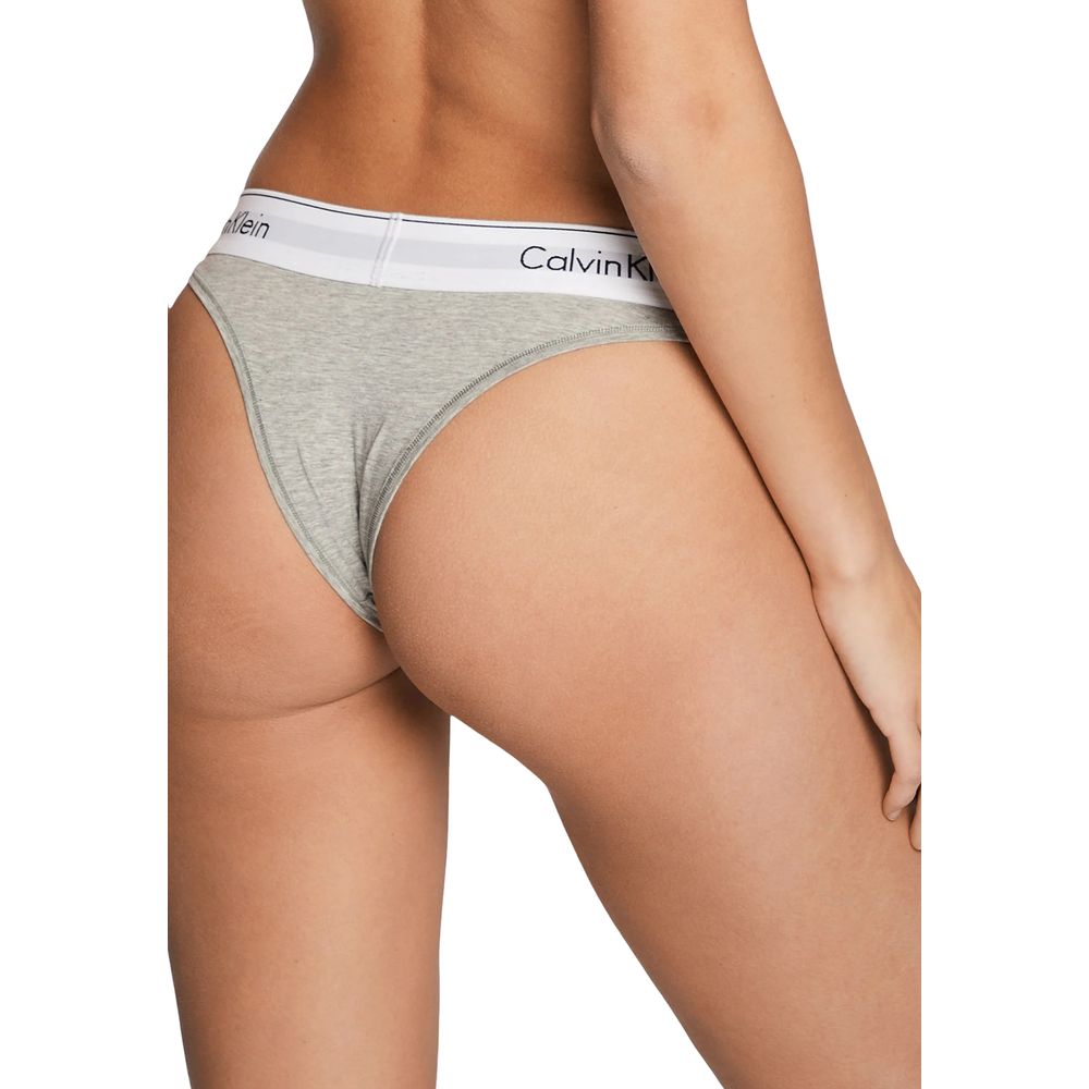 Culotte en coton gris Calvin Klein Underwear