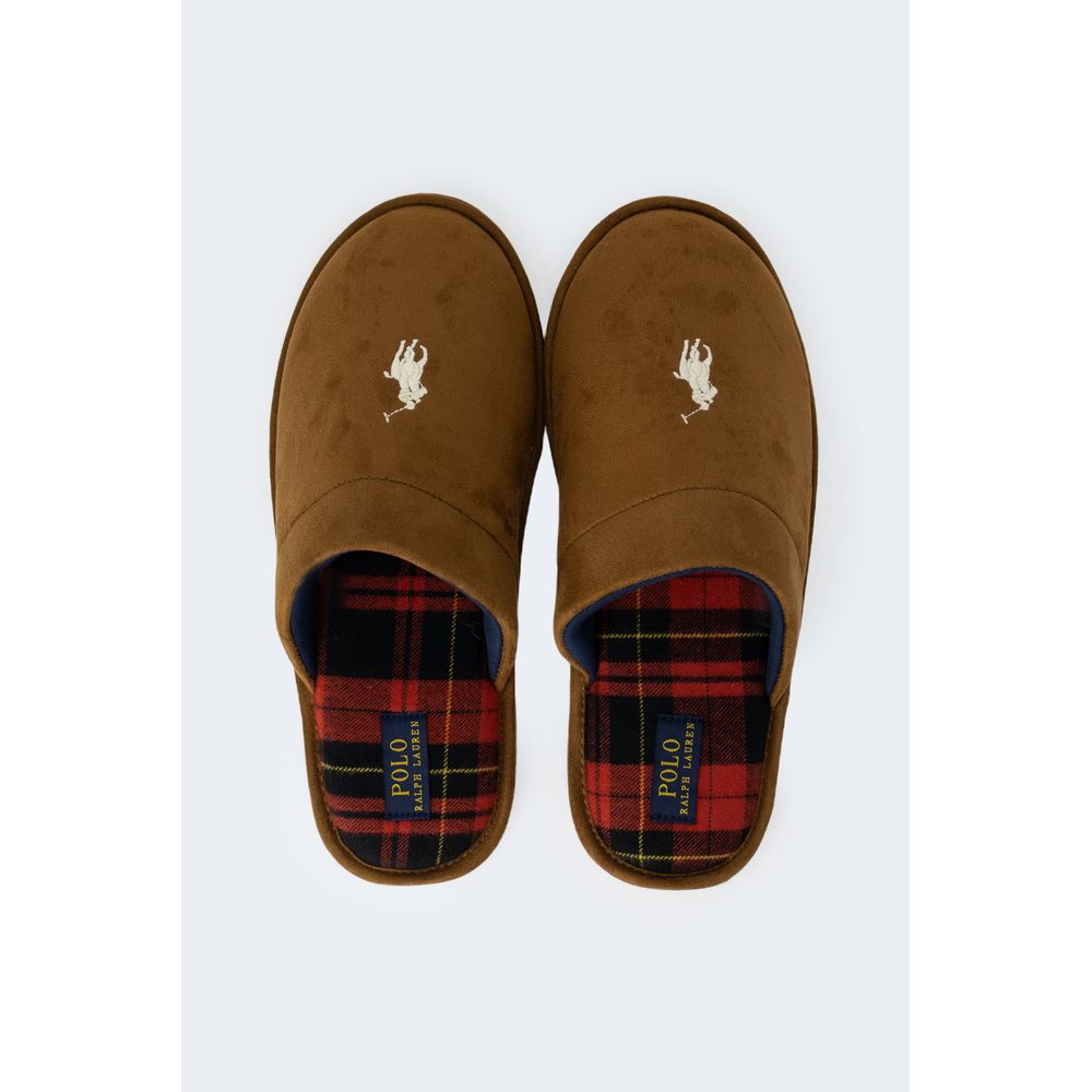 Chaussons Ralph Lauren beiges en polyester